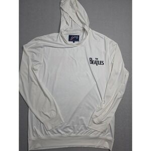 Section 119 Hoodie Unisex L White The Beatles And Faces UPF 50 Sun Protection